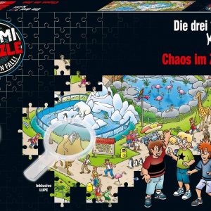 KOSMOS Die drei ??? Krimi Puzzle