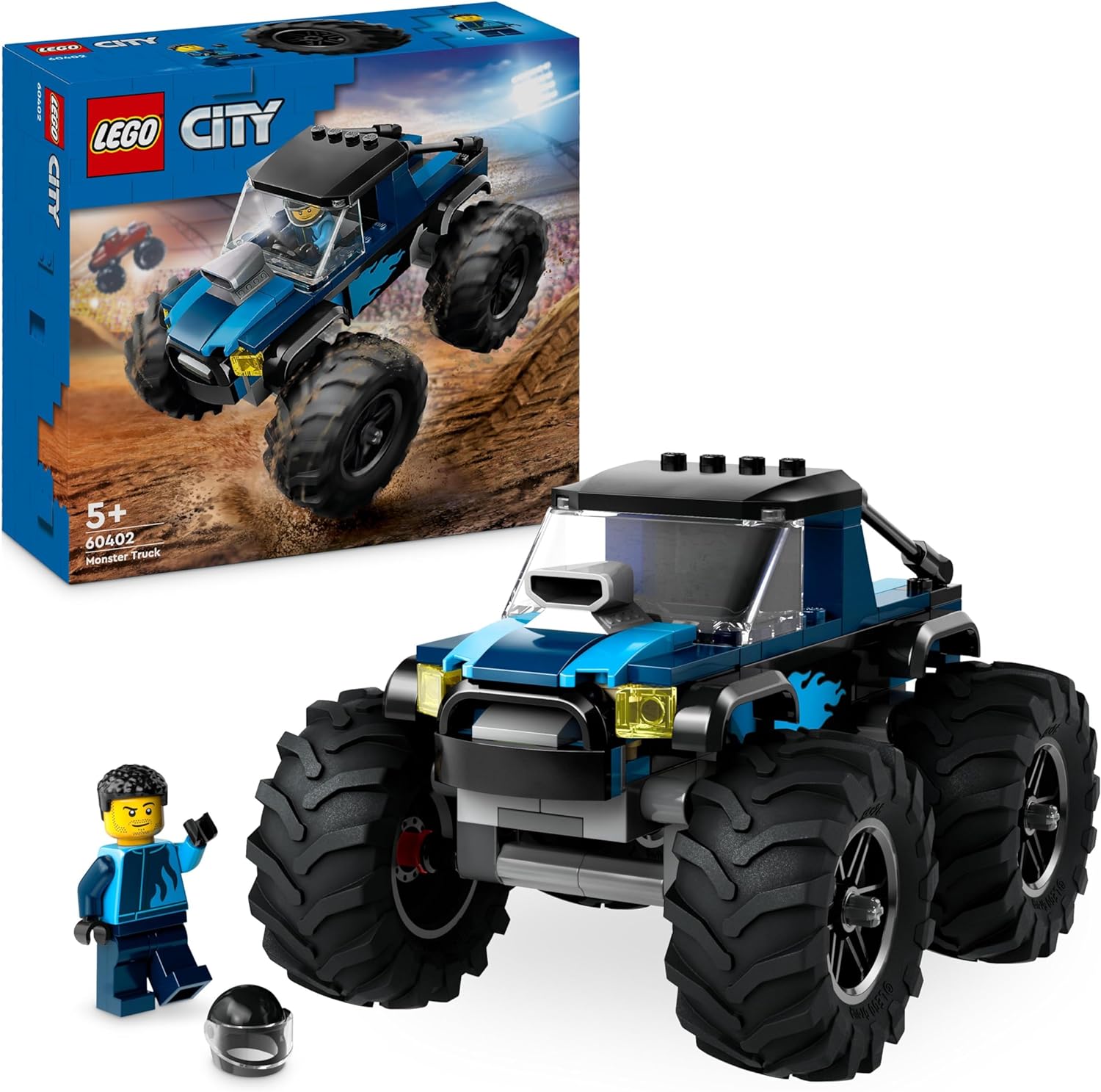 Lego City 60402 Blauer Monstertruck