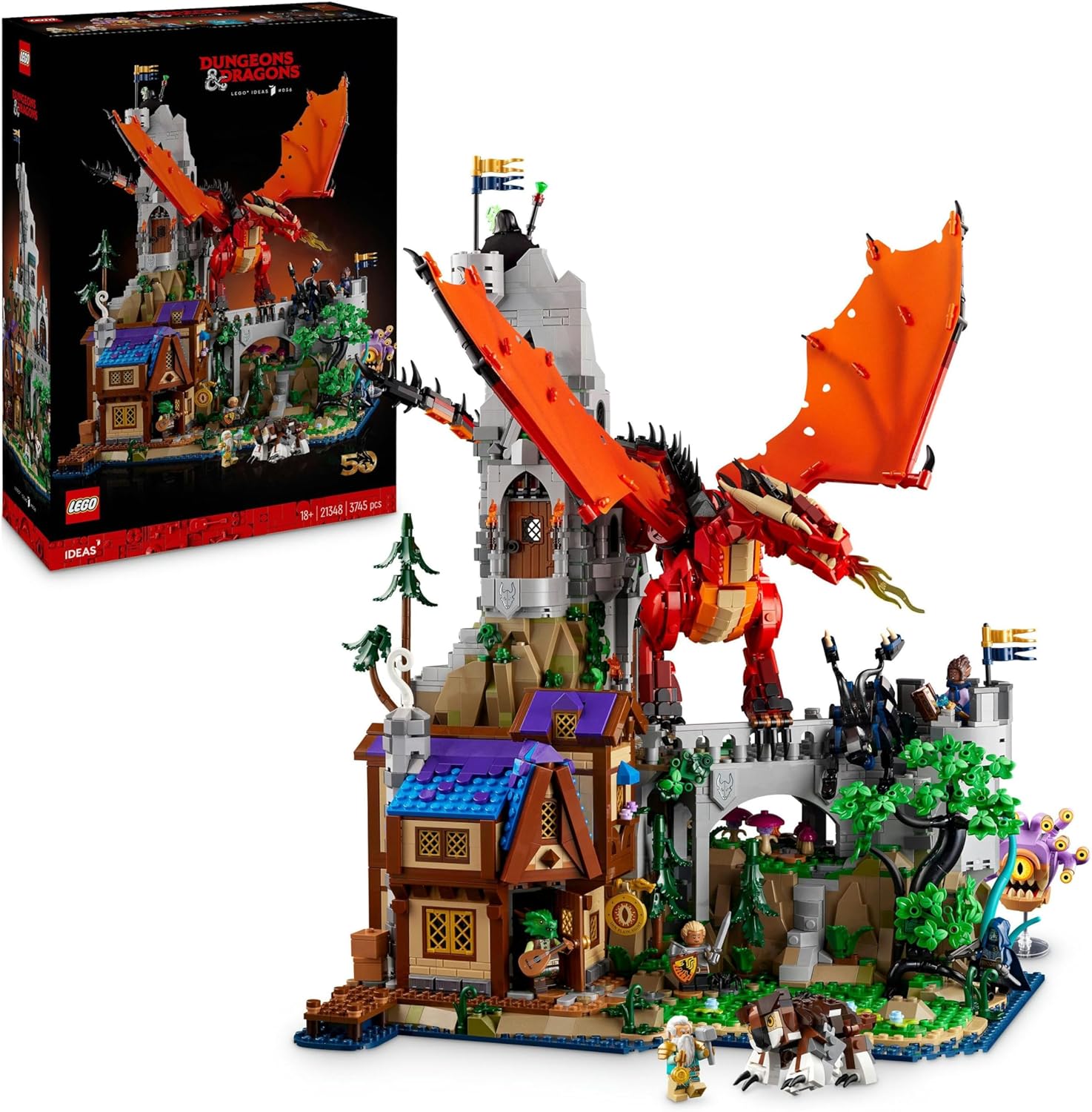 LEGO Ideas 21348 Dungeons & Dragons: Die Sage vom Roten Drachen